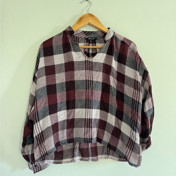 Highroad Popover Shirt in Schorr Plaid - Picture 1 of 3